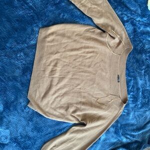 Fashion Nova Classic Brown Crew Neck Sweater